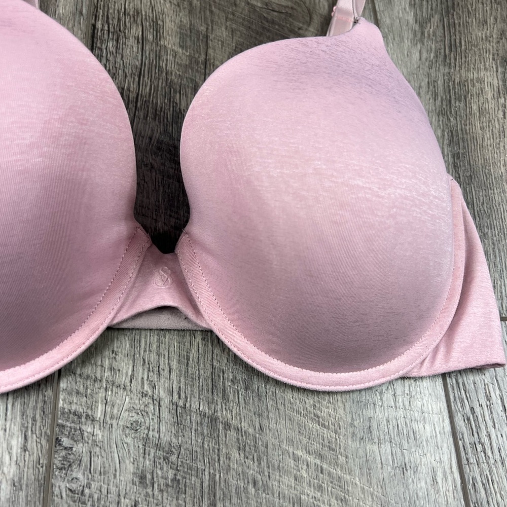 36D VS Pink Semi Demi Bra - Picture 4 of 13